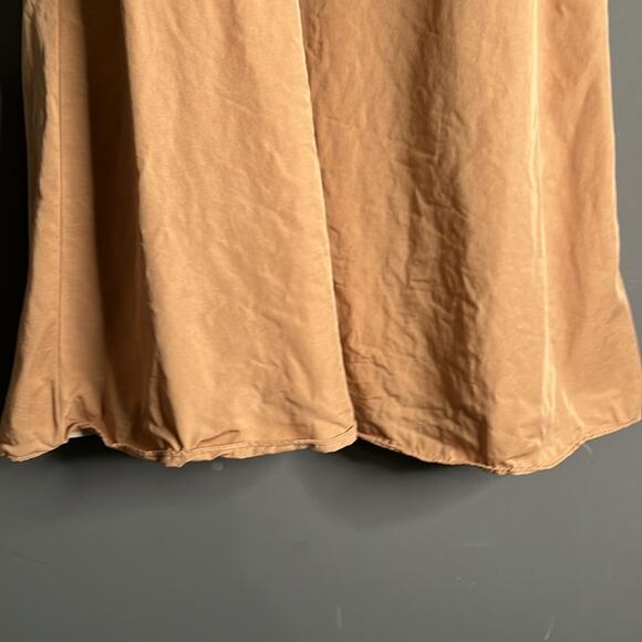 Lovers + Friends Light Brown Sleeveless Swing Dress Cutouts On Back and Front XS - Picture 3 of 9